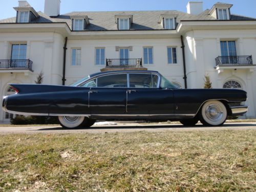 1960 cadillac fleetwood!! nevada rust free solid car!! no reserve!!