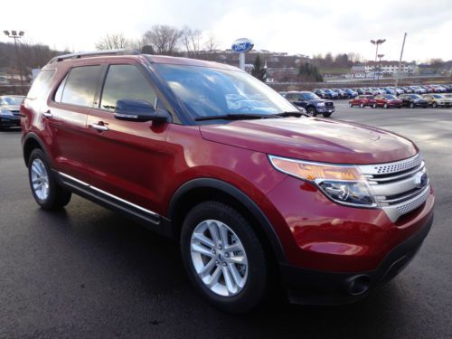Certified 2013 explorer xlt v6 4wd heated leather rear camera 3rd row video