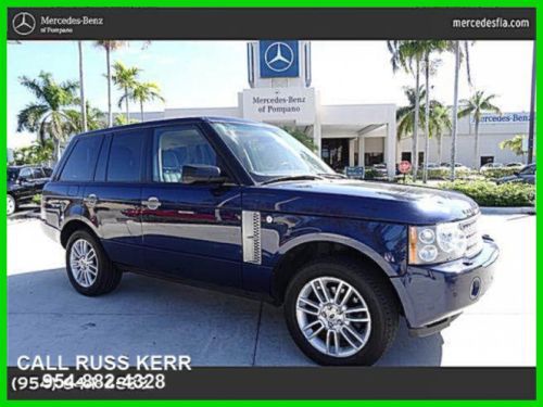 2007 range rover hse 4.4l v8 32v automatic four wheel drive suv