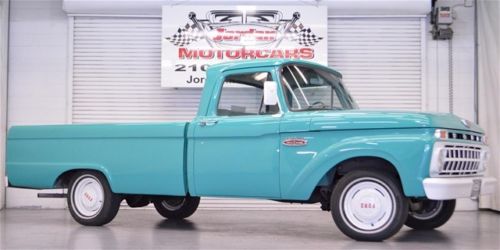 Restored truck manual 3spd. caribbean turquoise collectors classic car antique