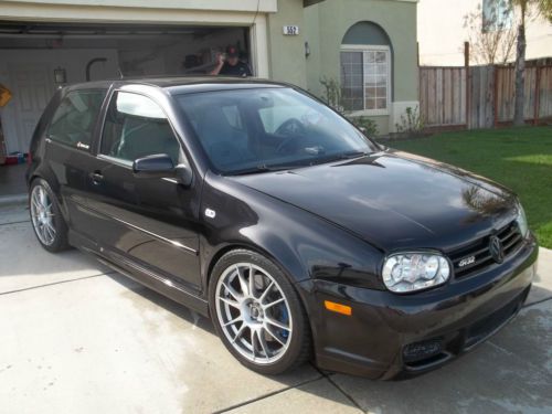 Volkswagen r32 r32 2004 black magic rare