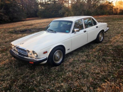 1986 jaguar xj6 series iii  the last classic jaguar sedan. near mint example!