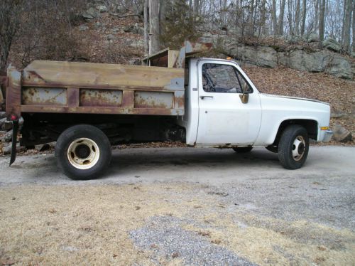 1989 chevrolet cheyenne r3500 mason dump