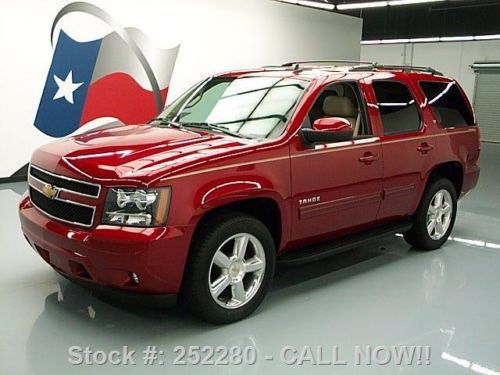 2012 chevy tahoe 7pass sunroof leather nav dvd 20&#039;s 19k texas direct auto
