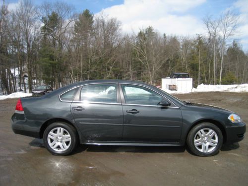 2013 chevy impala lt 3.6 liter sedan loaded salvage repairable title no reserve!