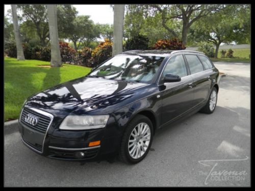 06 audi a6 wagon clean carfax navigation keyless start passport radar sunroof fl