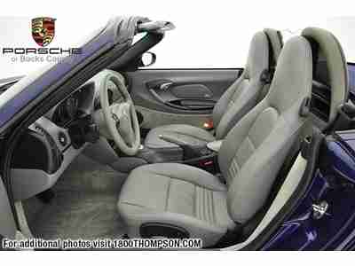 2003 Boxster, 4 new tires, 8-speed tiptronic, Sound pkg plus, 17