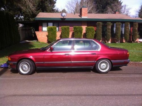 1991 bmw 750 il running parts car/ project car