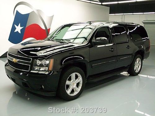 2009 chevy suburban 2lt sunroof nav rear cam dvd 63k mi texas direct auto