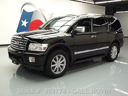 2010 infiniti qx56 4x4 sunroof nav dvd rear cam 50k mi texas direct auto