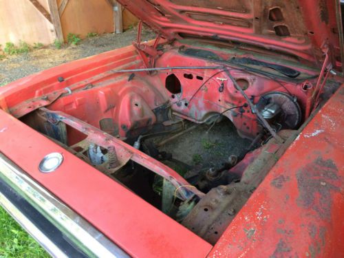 1972 Plymouth Satellite FE5 Red Coupe 72 318 Auto Project MOPAR GTX Roadrunner, US $2,000.00, image 8