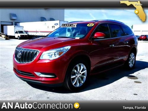 Buick enclave 5k mi clean carfax navi rear cam heated leather sunroof v6 fwd