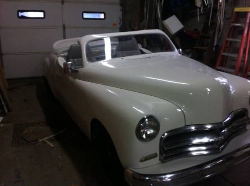 1950 plymouth custome 2 door convertible rat rod lowered gasser cruiser classic, image 3