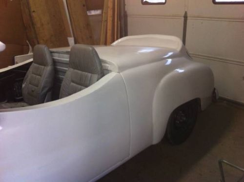 1950 plymouth custome 2 door convertible rat rod lowered gasser cruiser classic, image 4
