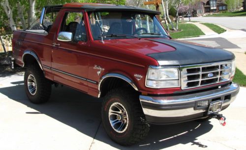 1996 ford bronco xlt sport utility 3-door 5.0l