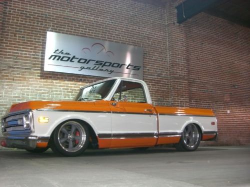 1970 chevrolet c-10  built by the roadster shop, award winner