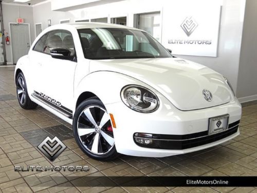 12 volkswagen beetle turbo 6-speed heated seats 1-owner