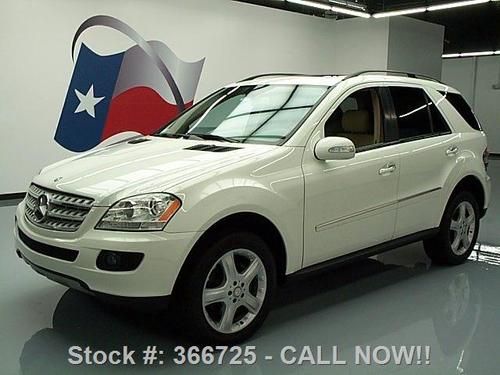 2008 mercedes-benz ml350 4matic awd sunroof nav 64k mi texas direct auto