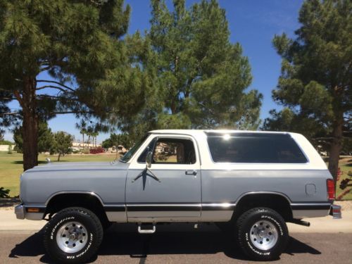 1983 Dodge Ramcharger 4x4  Arizona 440 Big  Block Arizona NO RUST NO RESERVE !!!, image 2