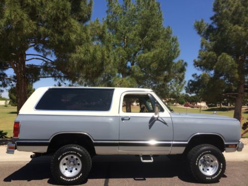 1983 Dodge Ramcharger 4x4  Arizona 440 Big  Block Arizona NO RUST NO RESERVE !!!, image 3