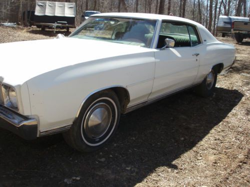 1972 chevy monte carlo - arizona car - factory a/c (working)