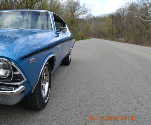 1969 CHEVELLE SS 396 4SPD VERY NICE FRESH RESTORATION BEAUTIFUL LEMANS BLUE, image 9