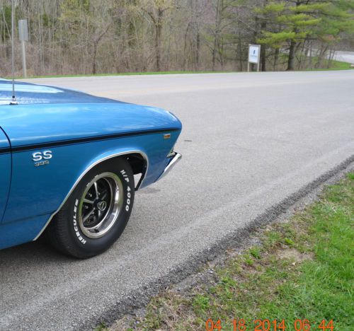 1969 CHEVELLE SS 396 4SPD VERY NICE FRESH RESTORATION BEAUTIFUL LEMANS BLUE, image 17