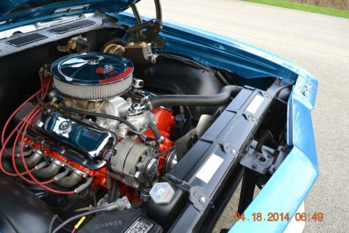 1969 CHEVELLE SS 396 4SPD VERY NICE FRESH RESTORATION BEAUTIFUL LEMANS BLUE, image 22