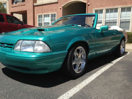 Turbo 1993 mustang lx convertible 5.0 fast!!
