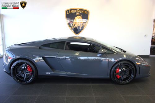 LP 550-2 Coupe, Grigio Telesto/Nero Perseus, Full Black Leather, 3K miles, image 6