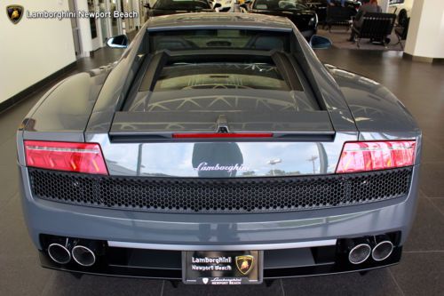 LP 550-2 Coupe, Grigio Telesto/Nero Perseus, Full Black Leather, 3K miles, image 7