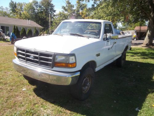 1996 ford f250 3/4 ton 4x4 5 speed rebuilt engine &amp; trans.