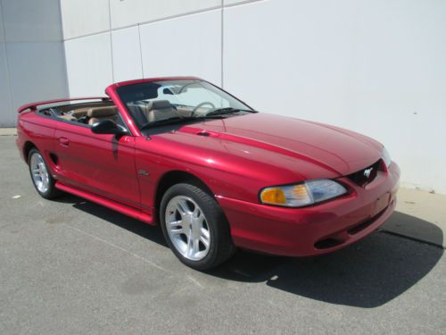 1998 ford mustang gt convertible, 11k low miles, excellent!!!!