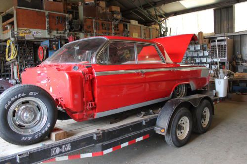 Vintage 1962 chevy impala     partialy restored     w/air ride