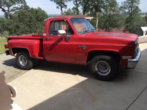 1984 chevy silverado stepside pick up, image 3
