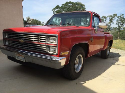 1984 chevy silverado stepside pick up, image 13