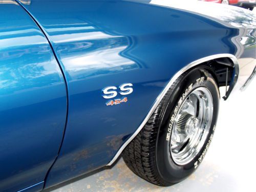 NO RESERVE 1972 CHEVROLET CHEVELLE SS 454 Big Block Chevy Super Sport 4 Spd 72, image 6