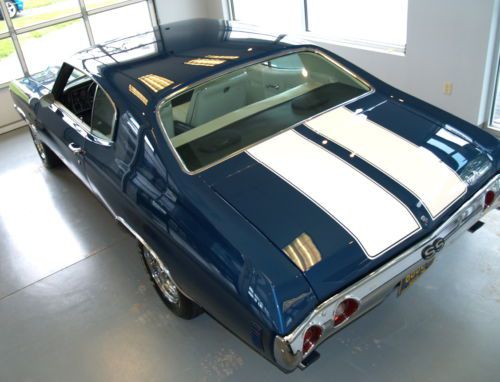 NO RESERVE 1972 CHEVROLET CHEVELLE SS 454 Big Block Chevy Super Sport 4 Spd 72, image 23