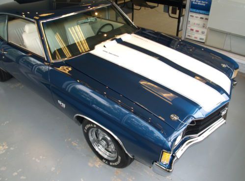 NO RESERVE 1972 CHEVROLET CHEVELLE SS 454 Big Block Chevy Super Sport 4 Spd 72, image 24