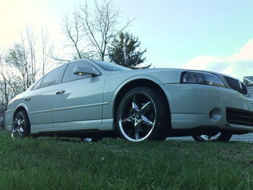 No reserve 2006 lincoln ls sport sedan 4-door 3.9l 2 set of wheels leather clean