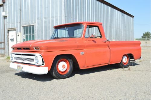 1966 chevrolet truck bbw sb fleetside 77k miles patina survivor shop truck