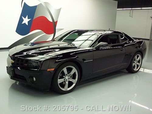 2011 chevy camaro 2lt rs sunroof htd leather hud 44k mi texas direct auto