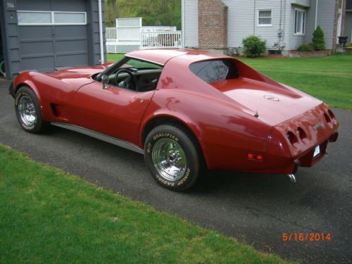 1977 CHEVY CORVETTE 350 4 SPEED T-TOPS A/C NICE DRIVER NO RESERVE!!, image 4