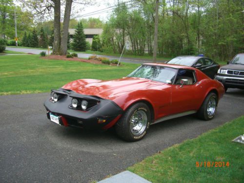 1977 CHEVY CORVETTE 350 4 SPEED T-TOPS A/C NICE DRIVER NO RESERVE!!, image 9