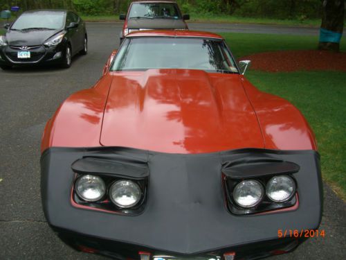 1977 CHEVY CORVETTE 350 4 SPEED T-TOPS A/C NICE DRIVER NO RESERVE!!, image 10