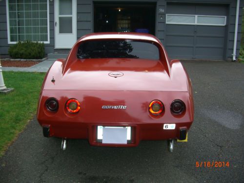 1977 CHEVY CORVETTE 350 4 SPEED T-TOPS A/C NICE DRIVER NO RESERVE!!, image 13