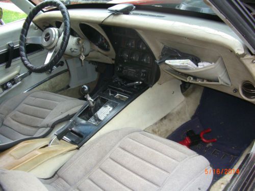 1977 CHEVY CORVETTE 350 4 SPEED T-TOPS A/C NICE DRIVER NO RESERVE!!, image 17