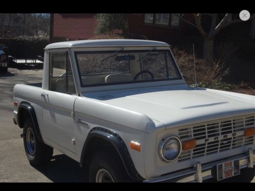 Ford Bronco Half Cab with manual 3 speed rebuilt 302 Jasper engine 4 x 4, image 2