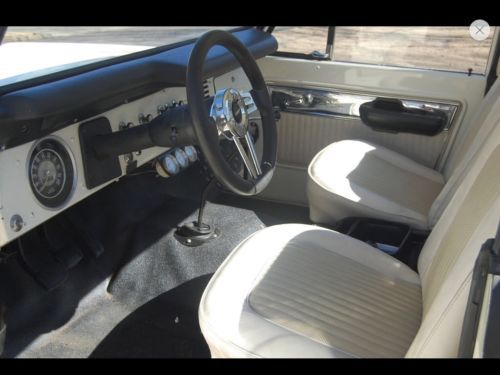 Ford Bronco Half Cab with manual 3 speed rebuilt 302 Jasper engine 4 x 4, image 5