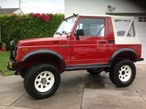 1987 suzuki samurai ja sport utility 2-door 1.3l